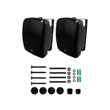 Imagem de Par Caixa Acústica Passiva 5" K5 Preto Kaz Audio 300W RMS Hurricane