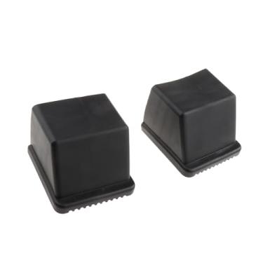 Imagem de UGPLM 2 tampas de extremidade antiderrapantes, dispositivo de fitness, cadeira de mesa, cobertura de tubo para academia, sala resistente, Type B