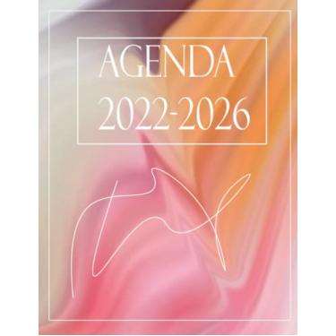 Imagem de Agenda 5 Ans 2022 2026: Planificateur 2022 2026 Journalier grand format A4 avec les jours féries Français,Grand Agenda Organiseur 5 ... 2026,avec to Do List et Planification