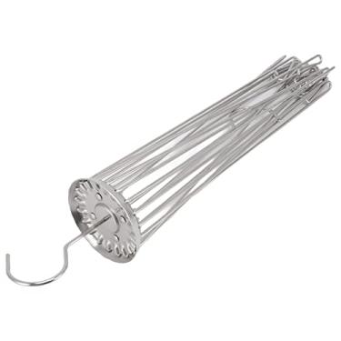 Imagem de Rack de Secagem de Lavanderia, Rack de Secador de Roupas Rack de Secagem de tripé Rack de Roupas de bebê de Aço Inoxidável, Rack de Secagem de Roupas Dobrável, Cabide de Roupas