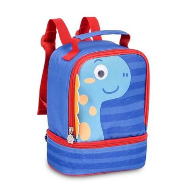 Imagem de Lancheira Térmica Dinossauro Dino Baby Infantil Kids Pets Escolar/Crec