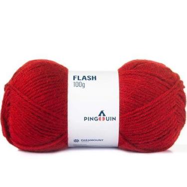 Imagem de Lã Flash Pingouin 100g, 0315 VERMELHO