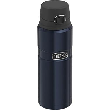 Imagem de THERMOS Garrafa de bebida com isolamento a vácuo Stainless King, 700 ml, azul fosco