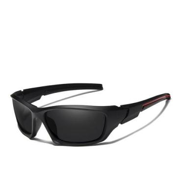 Imagem de Óculos esportivo polarizados Kingseven bike motociclismo, Preto
