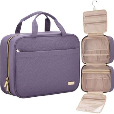Imagem de Bolsa de Higiene de Viagem NISHEL para Mulheres com Organizador Suspen