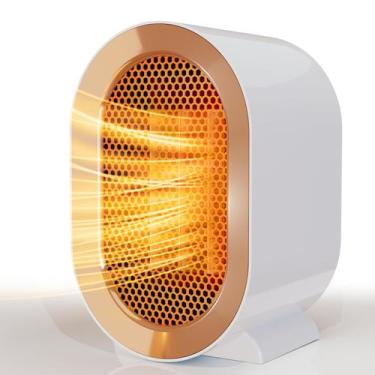 Imagem de Aquecedor Elétrico QQT 1200W - Uso Interno - Branco