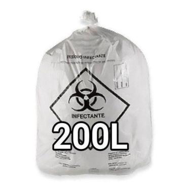 Imagem de Sacos De Lixo Infectante Hospitalar 200l 100 Un - HIGIPACK
