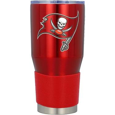 Imagem de Logotipo Brands 630-S30T-1: Tampa Bay Buccaneers 850 g vermelho cor completa Gameday copo inoxidável