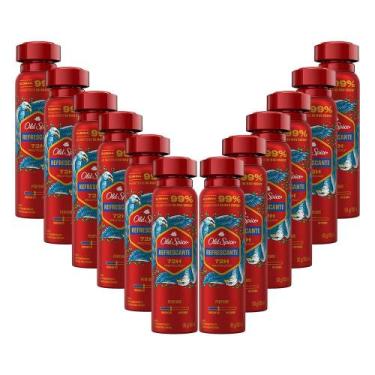 Imagem de Kit com 12 Desodorantes Antitranspirante Old Spice Refrescante 150mL