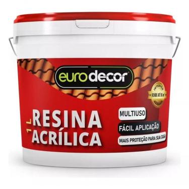 Imagem de Resina Acrílica Incolor Base Agua Acetinado E Brilhante 1 Kg