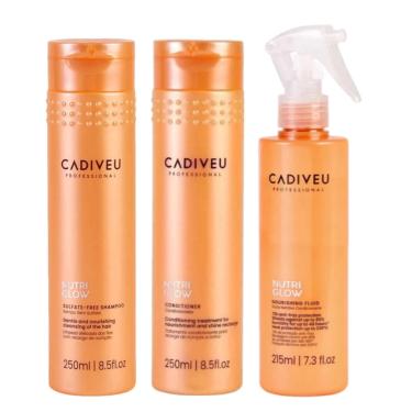 Imagem de Kit Cadiveu Nutri Glow sh 250ml + CD 250ml + Leave-in Nut. 215ml
