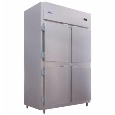 Imagem de Mini Câmara Comercial Luxo 4 Portas Rf064 Frilux Mini Câmara 900 Litros Inox 220v