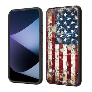 Imagem de wiaekosef Capa para Moto G Stylus 5G 2025, capa de lente de câmera deslizante embutida, proteção resistente à prova de choque, capa de camada dupla para Motorola Moto G Stylus 5G 2025, bandeira