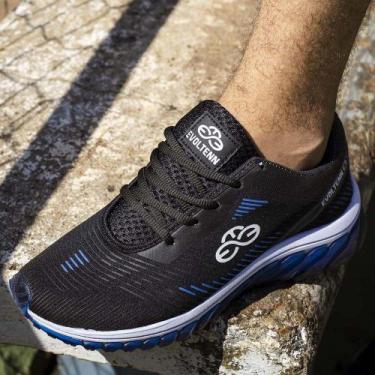 Imagem de Tênis Masculino Esportivo Evoltenn Tube Runner, Azul, 41