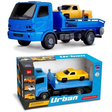 Imagem de Caminhão de Brinquedo Infantil Criança Coleção Carrinho Mini Veículo G