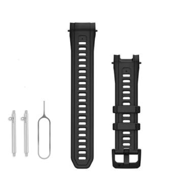 Imagem de C2D JOY Pulseira compatível com relógio Instinct 3 de 45 mm/50 mm com pinos de liberação rápida - 45 mm (preto)