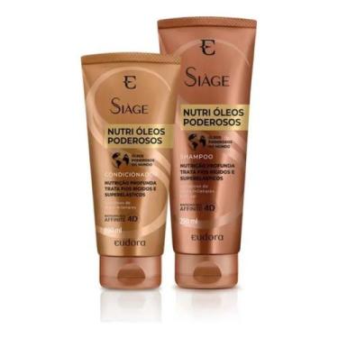 Imagem de Kit Siage Nutri Óleos Poderosos Shampoo E Condicionador - Eudora