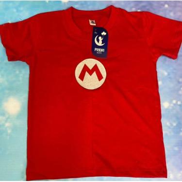 Imagem de Camisa infantil super mario bros 100% algodão - PRIORI KIDS , 4A