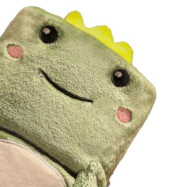 Imagem de Flannel Office Blain Nap Blain Sofá Cobertor Com Tiras Práticas Design de Formato de Animal Portátil Amigável para a Pele para Dormir Dormitório (80x100cm / 31.5x39.4in)