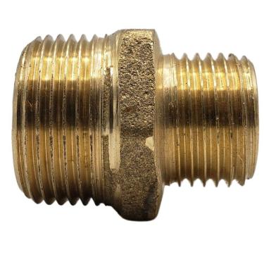 Imagem de Niple Redução 3/4 x 1/2 em Latão Amarelo Dalcon DCN4810