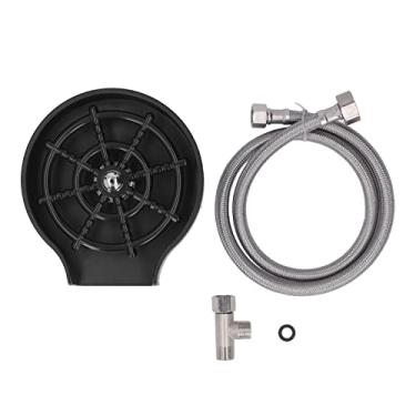 Imagem de Zerodis Rinser de Vidro, Lavadora de Xícara de Alta Pressão Lavadora de Copo Plástico de Cobre de Aço Inoxidável Arruela de Vidro de Vidro Dispositivo de Limpeza para Garrafas Copos de