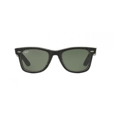 Imagem de Óculos de Sol Ray-Ban Wayfarer RB 2140 Espelhada Cinza e Azul Fosco/Camuflado 50