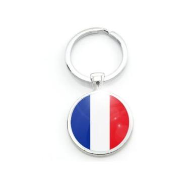 Imagem de Chaveiro Bandeira Da França - RECANTOASTRALSITE