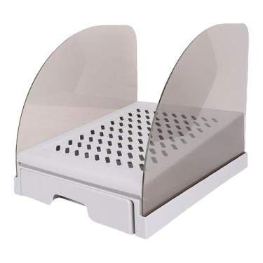 Imagem de Generic Rampa de Ninhada de Gato, Rampa Anti -rastreamento da de Ninhada Elevada de Gato Fácil de Limpar a Ajustável para PET (Cinza)