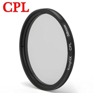 Imagem de Filtro De Densidade Neutra Variável KnightX 52mm 55mm 58mm 67mm 77mm P