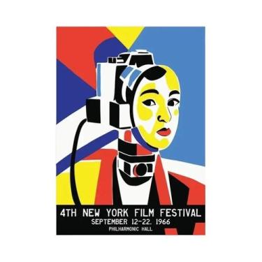 Imagem de Abstrato Graffiti Arte Pinturas Em Tela Festivais De Cinema Cartaz Imp