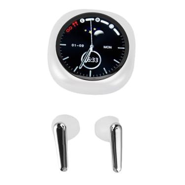 Imagem de EBTOOLS Ai Fones De Ouvido Com Tradução Em Tempo Real, 133 Idiomas, Bt5.4 3 Em 1, 300 Mah, Com Aplicativo, Tempo De Reprodução De 5 a 6 Horas, Para Viagens, Trabalho e Aprendizagem (Branco)