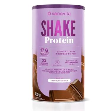 Imagem de Shake Protein Fonte de Proteína + 23 vitaminas e minerais - Chocolate (450g)