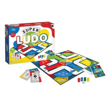 Imagem de Jogo de Tabuleiro Super Ludo