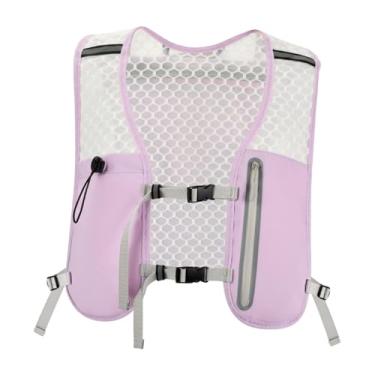 Imagem de menolana Mochila de hidratação para corrida, colete leve para mulheres e homens, bolsa esportiva, mochila para corrida, ciclismo, equitação e acampamento, Roxo