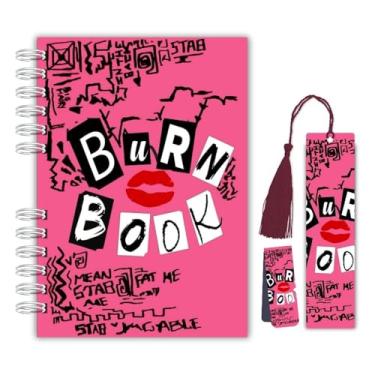 Imagem de Planner Diário de Leitura – Burn Book - Meninas Malvadas | Capa Dura com Marcador Tassel e com Marcador Magnético