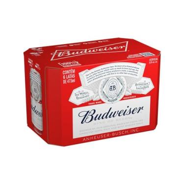 Imagem de Pack de Budweiser Lata 473ml, 12 Unidades