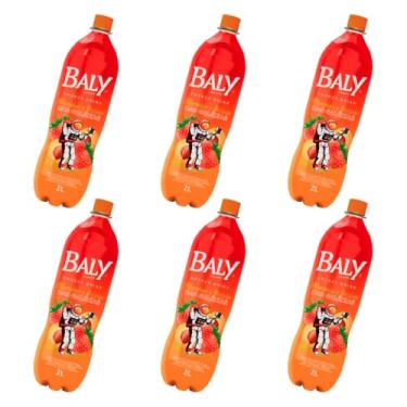 Imagem de Baly Energético Morango e Pêssego 2L Com 6 unidades