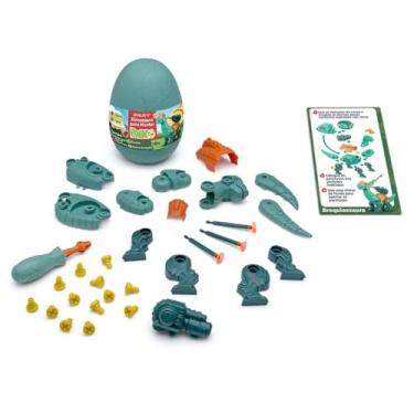 Imagem de Dinossauro para Montar com Lança Dardo Dino Braquiossauro Leo E Leo