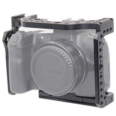 Imagem de Easy Hood Suporte Para Câmera Canon Eos R, Estabilizador Produção De Filmes E Vídeos Com Sapata Fria Orifício Rosca 3/8 1/4" Braço Mágico Microfone Monitor Luz