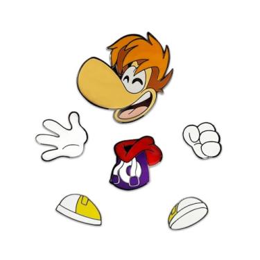 Imagem de Youtooz Conjunto De Pins Rayman Legends, Oficiais Licenciados, Caixa Colecionador Com 6 Esmaltados Da Coleção