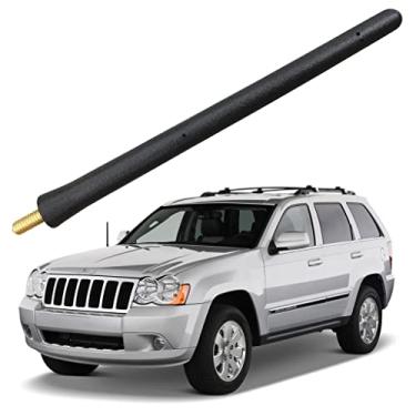 Imagem de Antena curta para recepção premium de rádio Jeep Grand Cherokee (2005-2010) – à prova de lavagem de carro, substituição interna de mastro de antena de bobina de cobre