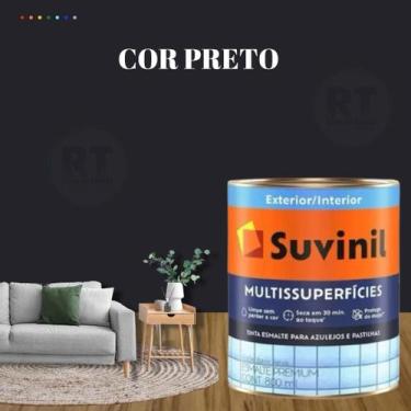 Imagem de Tinta Epóxi Base Água Suvinil Cor Cinza Multissuperfícies Antimofo Lav