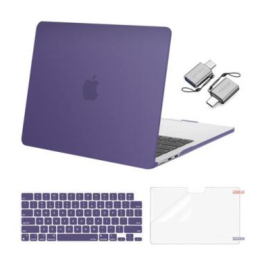 Imagem de Capa MOSISO compatível com MacBook Air de 13,6 polegadas ou mais acess