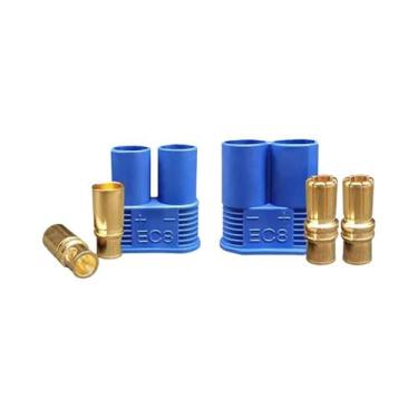 Imagem de Kit De Conectores Para Aeromodelismo Banhados a Ouro - 5 Pares De Plug