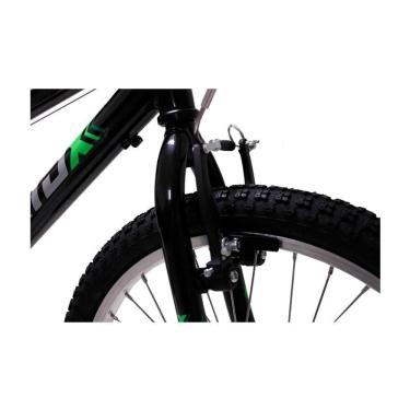 Imagem de Bicicleta Aro 20 Mono Meninos Preto Com Rodinhas