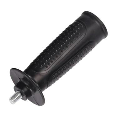 Imagem de IEUDNS Polidor de ângulo com cabo lateral auxiliar de substituição, confortável e leve para máquina de retificação, rosca prática de 8 mm, cabo preto, 103.82 X 32.25 Mm