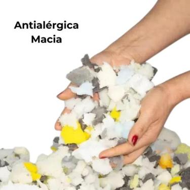 Imagem de Flocos de Espuma, 5kg, Ideal para Enchimento de Puff, Almofadas, Trave