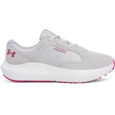 Imagem de Under Armour Tênis feminino Charged Versurge, Cinza halo/cinza moderno/fúcsia sombreado, 41