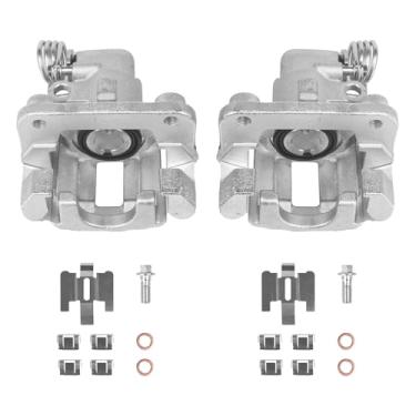 Imagem de PAROD Pinça de freio a disco traseira esquerda e direita com suporte para Ford 1999-2004 para Mustang, substitua para 18B4825 18B4824