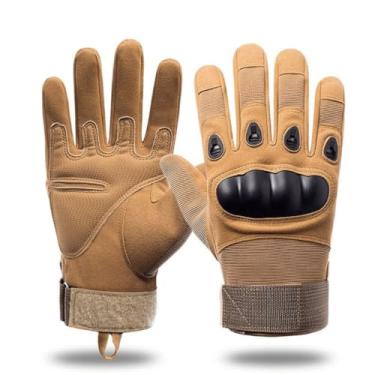 Imagem de Luva Tática Operacional Militar, para Moto, Ciclismo e Trilha, Disponível em Preto, Verde e Tan (Tan, XL (GG))